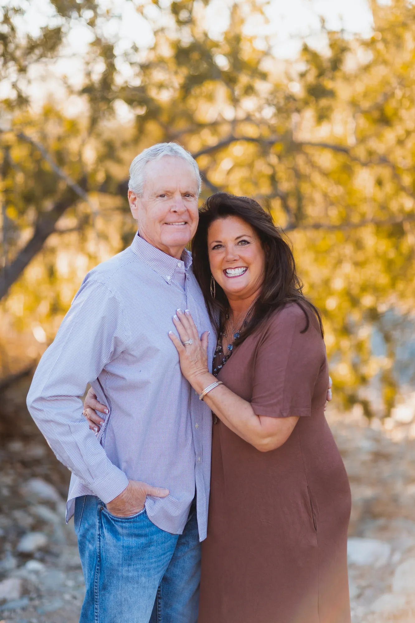 Outdoor family portrait session by Houston Hanna Photography in Casper Wyoming