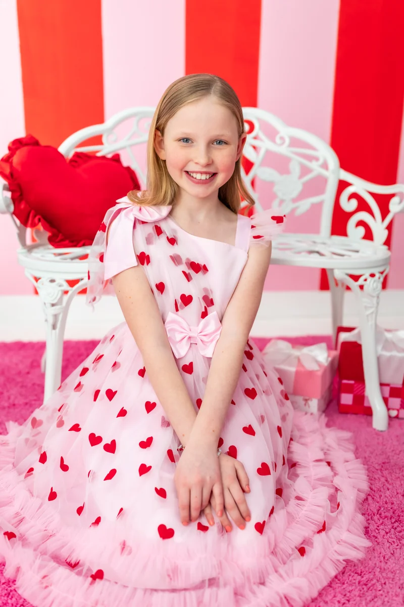 Valentine's Day mini session portrait